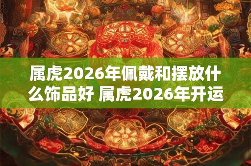 属虎2026年佩戴和摆放什么饰品好 属虎2026年开运吉祥物