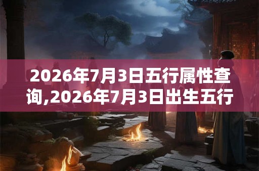 2026年7月3日五行属性查询,2026年7月3日出生五行属什么