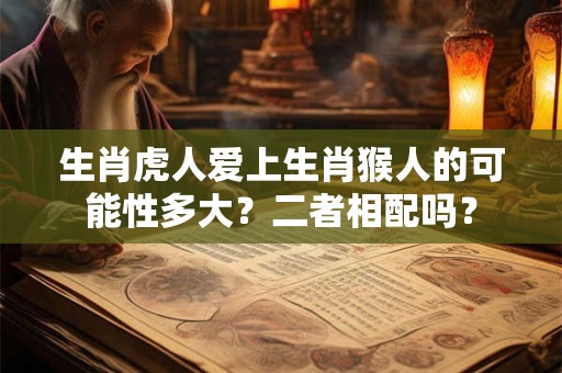 生肖虎人爱上生肖猴人的可能性多大？二者相配吗？