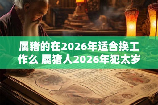 属猪的在2026年适合换工作么 属猪人2026年犯太岁换工作好不好