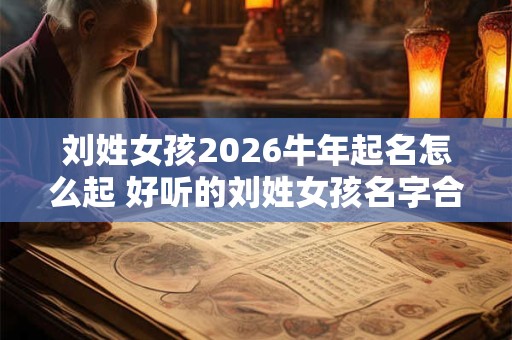 刘姓女孩2026牛年起名怎么起 好听的刘姓女孩名字合集