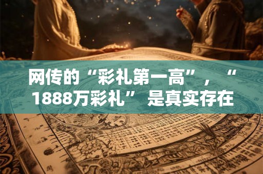 网传的“彩礼第一高”,“1888万彩礼” 是真实存在的吗? 网传的“彩礼第一高”,“1888万彩礼” 是真实存在的吗?