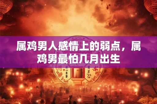 属鸡男人感情上的弱点，属鸡男最怕几月出生