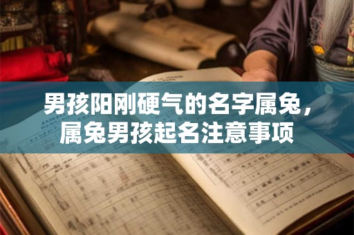 男孩阳刚硬气的名字属兔，属兔男孩起名注意事项
