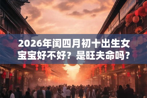 2026年闰四月初十出生女宝宝好不好？是旺夫命吗？
