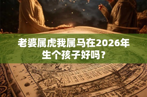 老婆属虎我属马在2026年生个孩子好吗？
