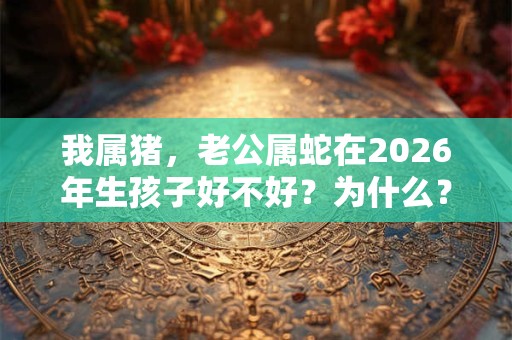 我属猪，老公属蛇在2026年生孩子好不好？为什么？
