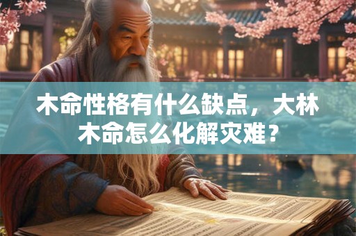 木命性格有什么缺点，大林木命怎么化解灾难？