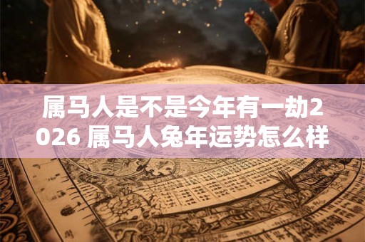 属马人是不是今年有一劫2026 属马人兔年运势怎么样
