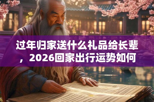 过年归家送什么礼品给长辈，2026回家出行运势如何？