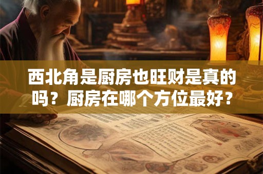 西北角是厨房也旺财是真的吗？厨房在哪个方位最好？