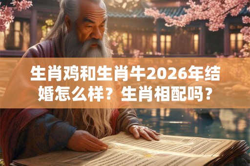 生肖鸡和生肖牛2026年结婚怎么样？生肖相配吗？