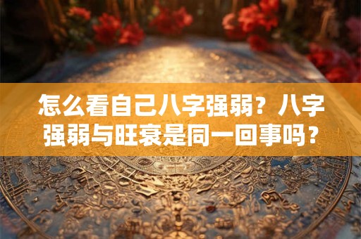 怎么看自己八字强弱？八字强弱与旺衰是同一回事吗？