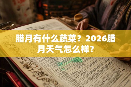 腊月有什么蔬菜？2026腊月天气怎么样？