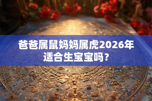 爸爸属鼠妈妈属虎2026年适合生宝宝吗? 爸爸属鼠妈妈属虎2026年适合生宝宝吗?