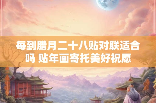 每到腊月二十八贴对联适合吗 贴年画寄托美好祝愿