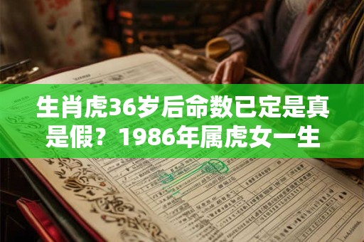 生肖虎36岁后命数已定是真是假？1986年属虎女一生命运