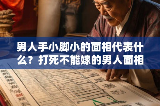 男人手小脚小的面相代表什么？打死不能嫁的男人面相