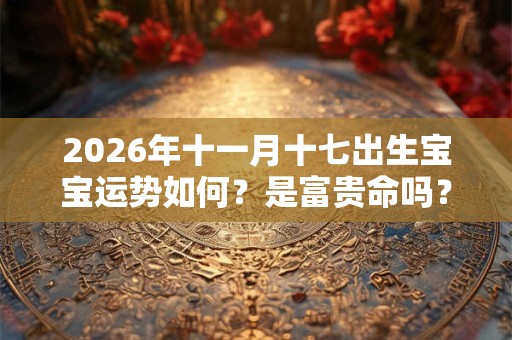 2026年十一月十七出生宝宝运势如何？是富贵命吗？
