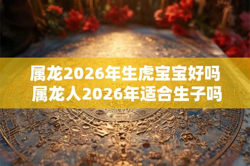 属龙2026年生虎宝宝好吗 属龙人2026年适合生子吗