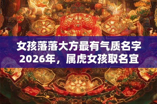 女孩落落大方最有气质名字2026年，属虎女孩取名宜用字