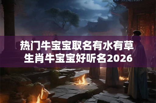 热门牛宝宝取名有水有草 生肖牛宝宝好听名2026