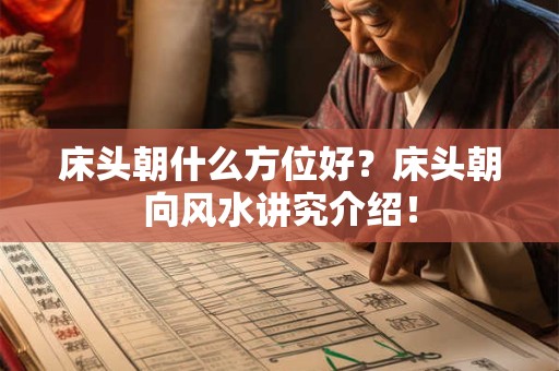 床头朝什么方位好？床头朝向风水讲究介绍！