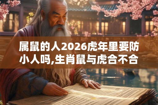 属鼠的人2026虎年里要防小人吗,生肖鼠与虎合不合吗? 属鼠的人2026虎年里要防小人吗,生肖鼠与虎合不合吗?