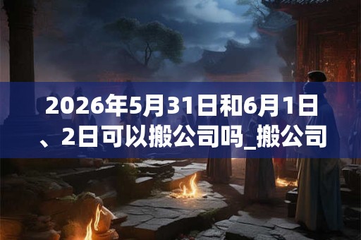 2026年5月31日和6月1日、2日可以搬公司吗_搬公司日子好吗