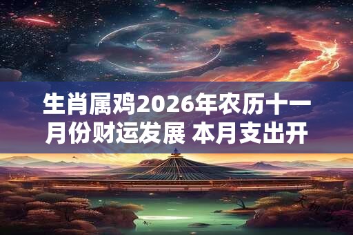 生肖属鸡2026年农历十一月份财运发展 本月支出开销较大