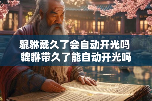 貔貅戴久了会自动开光吗 貔貅带久了能自动开光吗