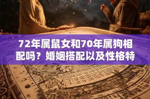 72年属鼠女和70年属狗相配吗？婚姻搭配以及性格特点揭秘