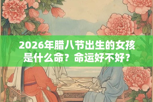 2026年腊八节出生的女孩是什么命？命运好不好？