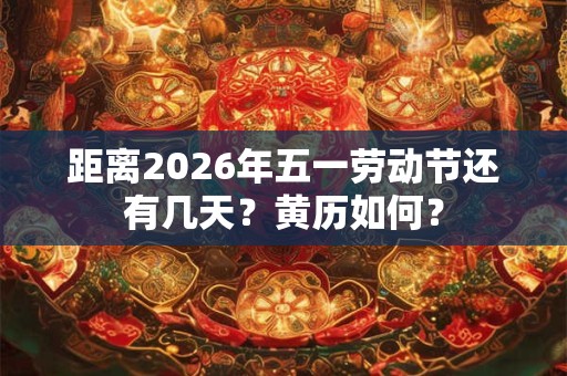 距离2026年五一劳动节还有几天？黄历如何？