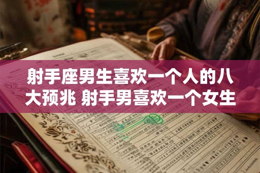 射手座男生喜欢一个人的八大预兆 射手男喜欢一个女生有哪些表现