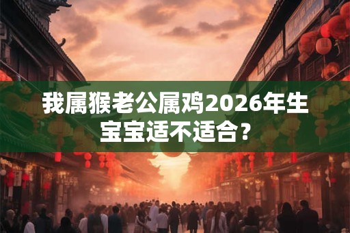 我属猴老公属鸡2026年生宝宝适不适合？