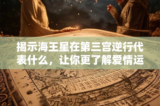 揭示海王星在第三宫逆行代表什么，让你更了解爱情运势