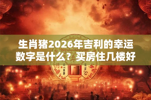 生肖猪2026年吉利的幸运数字是什么？买房住几楼好？