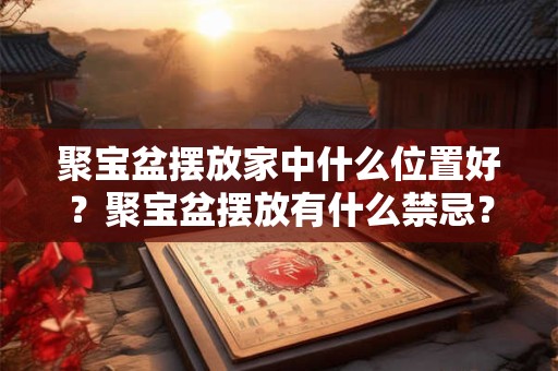 聚宝盆摆放家中什么位置好？聚宝盆摆放有什么禁忌？