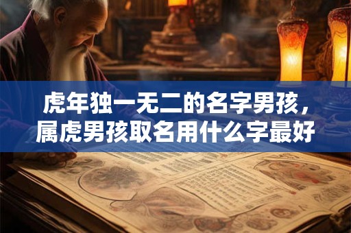 虎年独一无二的名字男孩，属虎男孩取名用什么字最好？