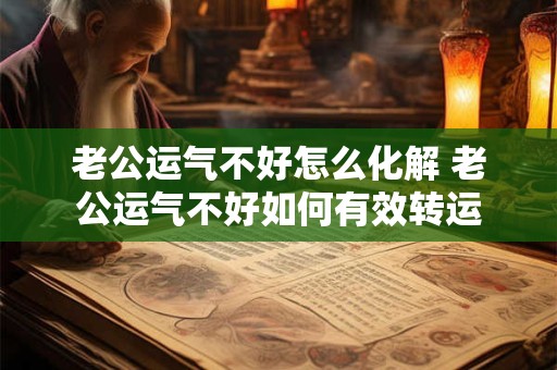 老公运气不好怎么化解 老公运气不好如何有效转运