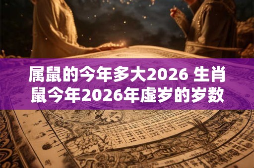 属鼠的今年多大2026 生肖鼠今年2026年虚岁的岁数