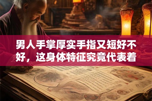 男人手掌厚实手指又短好不好，这身体特征究竟代表着什么？