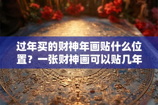 过年买的财神年画贴什么位置？一张财神画可以贴几年？