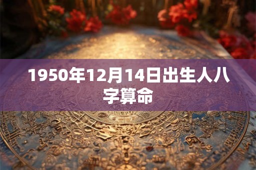 1950年12月14日出生人八字算命
