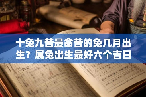 十兔九苦最命苦的兔几月出生？属兔出生最好六个吉日