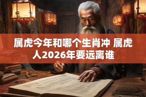 属虎今年和哪个生肖冲 属虎人2026年要远离谁