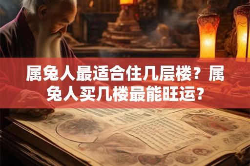 属兔人最适合住几层楼？属兔人买几楼最能旺运？