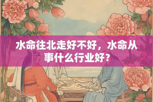 水命往北走好不好，水命从事什么行业好？