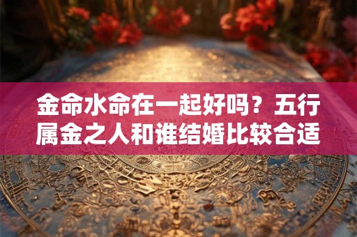 金命水命在一起好吗？五行属金之人和谁结婚比较合适